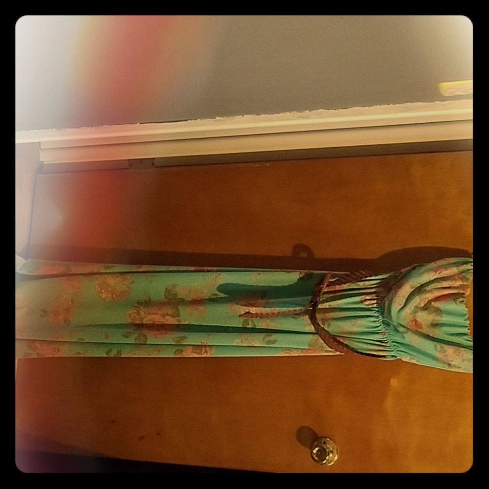Strapless Maxidress